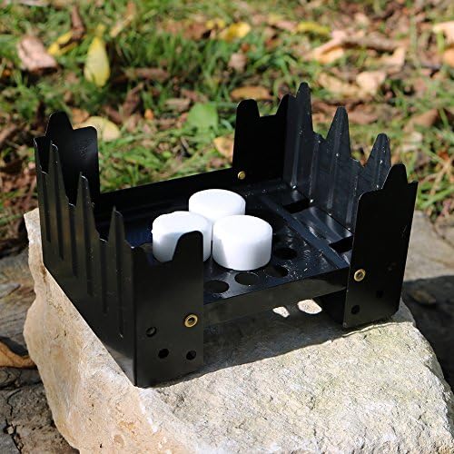Esbit 1300-Degree Smokeless Solid 14g Fuel Tablets for Backpacking, Camping, and Emergency Prep
