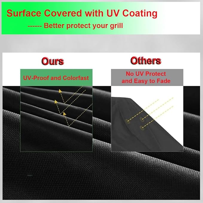 Smoker Cover for Pit Boss Grills PBV3G1 Vertical Smoker, 600D Vertical Grill Cover for Pitboss 3 Series Propane Gas Smoker PBV3G1 Heavy Duty Outdoor