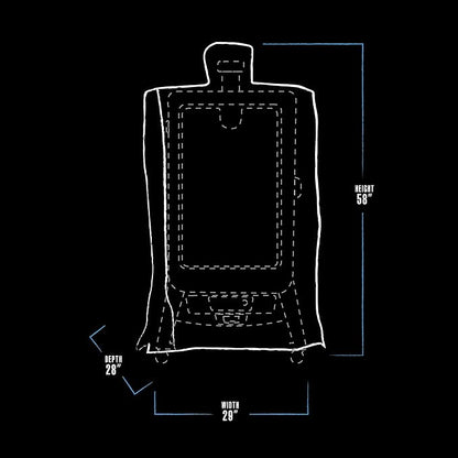Pit Boss 73752 Pellet Smoker Cover, No Size, Black