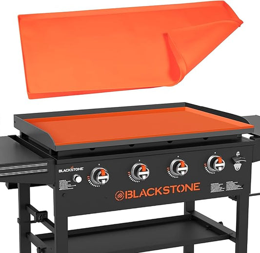 Griddle Cover Mat for Blackstone 28 Inch Griddle, 28" Silicone Griddle Cover for Blackstone Griddle Accessories, Food Grade Slicone Grill Mat Protect from Rust, Insects, Debris, Leaves