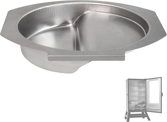 Small Water Bowl for Masterbuilt 30" Electric Smoker, Compatible with 30-inch Digital Electric Vertical Smoker Water Pan, Replacement for Masterbuilt 9007170040 Water Bowl Parts