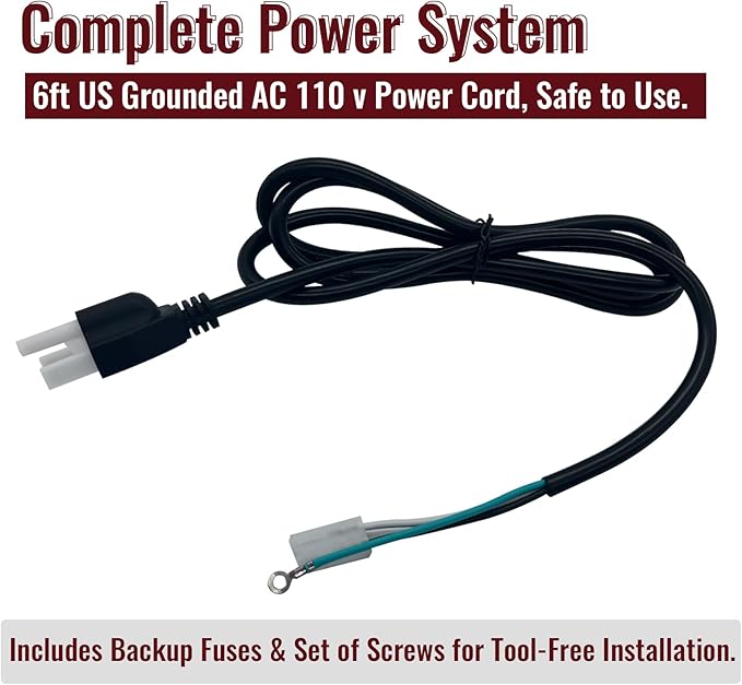 Universal PRO 6-in-1 Pellet Grill Upgrade Kit (2.0 RPM Auger Motor + Induction Fan + Fire Burn Pot + Dual Igniters + Power Cord) – Fits All Camp Chef Models, Most Traeger, Pit Boss, Z Grills & More