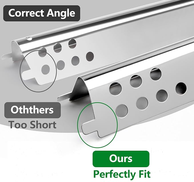 Grill Replacement Parts for Charbroil Performance 2 Burner Grill 463673519 463625217 463625219 463673517 463673017 463673617 463673019, 17.75" Burner Replacement Parts for Char-Broil Grill