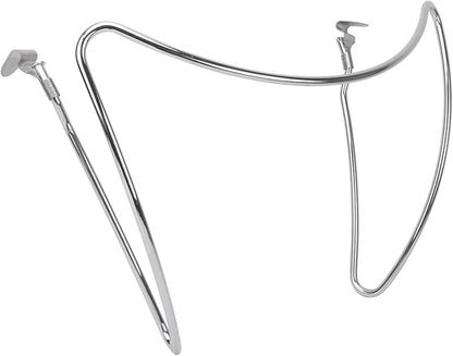 QuliMetal Grill Lid Holder for Weber Charcoal Kettle Grill 22.5 Inch and 18.5 Inch, Kettle Grill Accessories for Weber Kettle, Slide a Side Lid Prop, Charcoal Grill Accessories, Stainless Steel