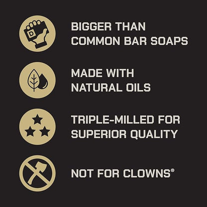 Duke Cannon Big Brick of Soap for Men 3 Pack – Midway, Superior & Tropic Drift – Large 10 oz Triple-Milled Bar Soap – Long-Lasting Masculine Body Soap Variety Set