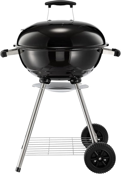 DOEWORKS Charcoal Grill 18” Original Kettle Round Barbecue Grill for Outdoor Picnic Backyard Camping
