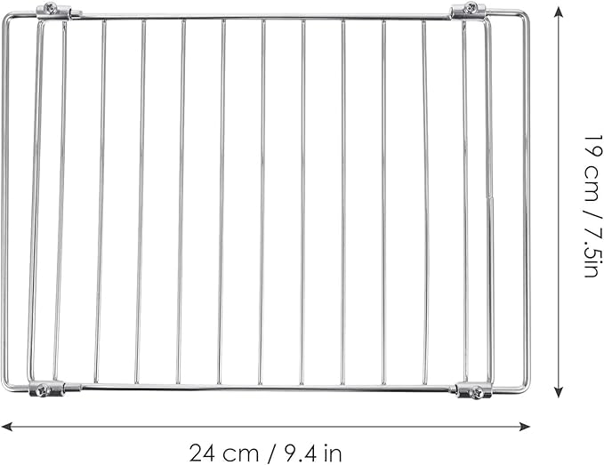 Portable Charcoal Grill Mesh BBQ Grill Grate, Stainless Steel Barbecue Rack Grill Net for Camping BBQ Grills Outdoor Barbecue Grill, Heavy Duty Wire Grilling Topper for Charcoal Grills BBQ,A-1