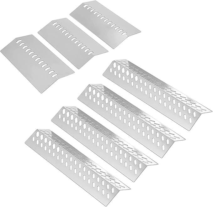 Built in 4 Burner 30 Inch Grill Replacement Parts for Bull Angus Cal Flame Lion Angus Outlaw 47629 47628 26038 26039 Drop in Grill 16631 Flame Tamer Flavor Bars 16521 Heat Plate Shields