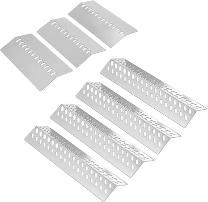 Built in 4 Burner 30 Inch Grill Replacement Parts for Bull Angus Cal Flame Lion Angus Outlaw 47629 47628 26038 26039 Drop in Grill 16631 Flame Tamer Flavor Bars 16521 Heat Plate Shields
