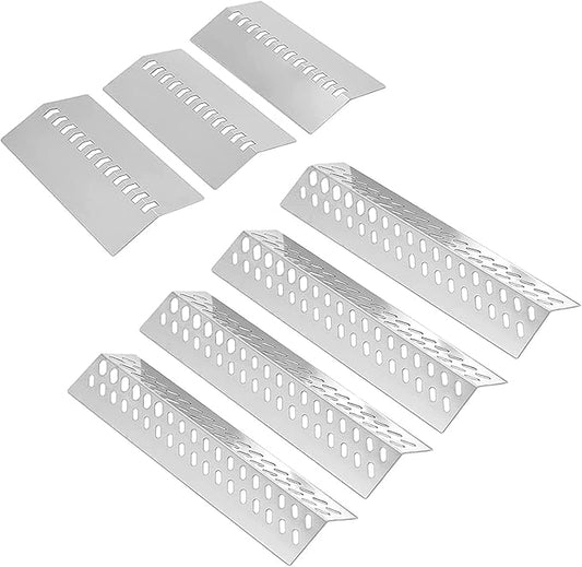 Built in 4 Burner 30 Inch Grill Replacement Parts for Bull Angus Cal Flame Lion Angus Outlaw 47629 47628 26038 26039 Drop in Grill 16631 Flame Tamer Flavor Bars 16521 Heat Plate Shields
