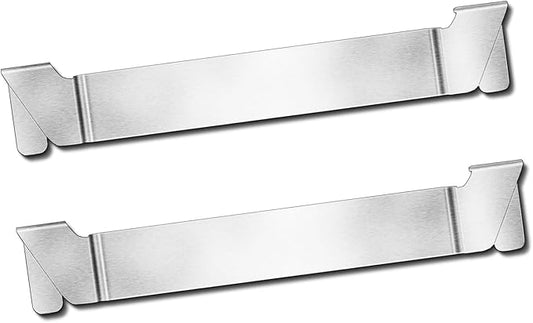 Griddle Spatula Holder, Stainless Steel Barbecue Tool Hold Rack Griddle Accessories for Blackstone Flat Top Griddle and Other Grill Griddles, 2 Pack