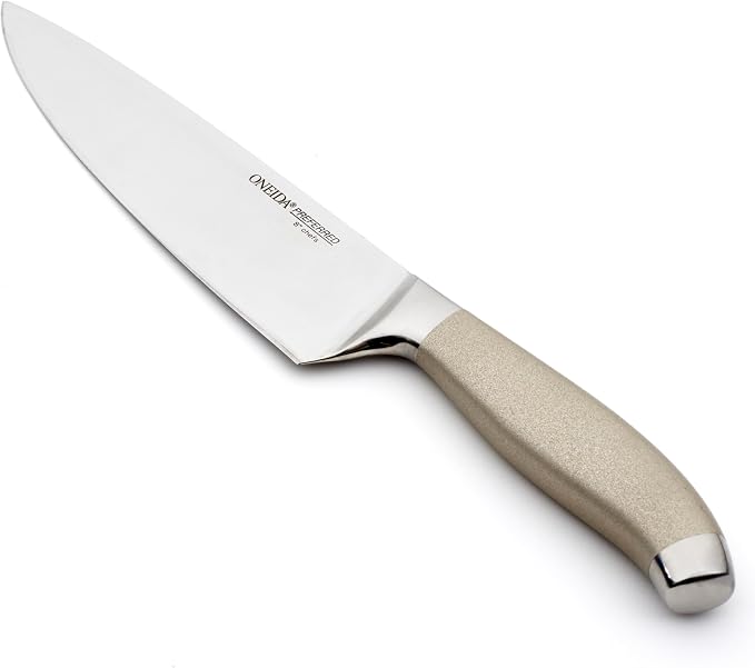 Oneida Preferred Stainless Steel Bread Knife – Serrated Edge Durable Kitchen Knife for Slicing Soft & Hard Bread, Metallic Finish