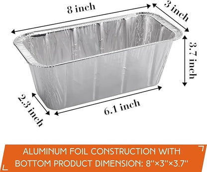 Findful 100-Pack Drip Pans Liners for Blackstone Griddle Accessories, Aluminum Foil Pan Disposable for 17" 22" 28" 36" Blackstone Griddle Drip Tray Holder Grill Rear Grease Catcher Cup