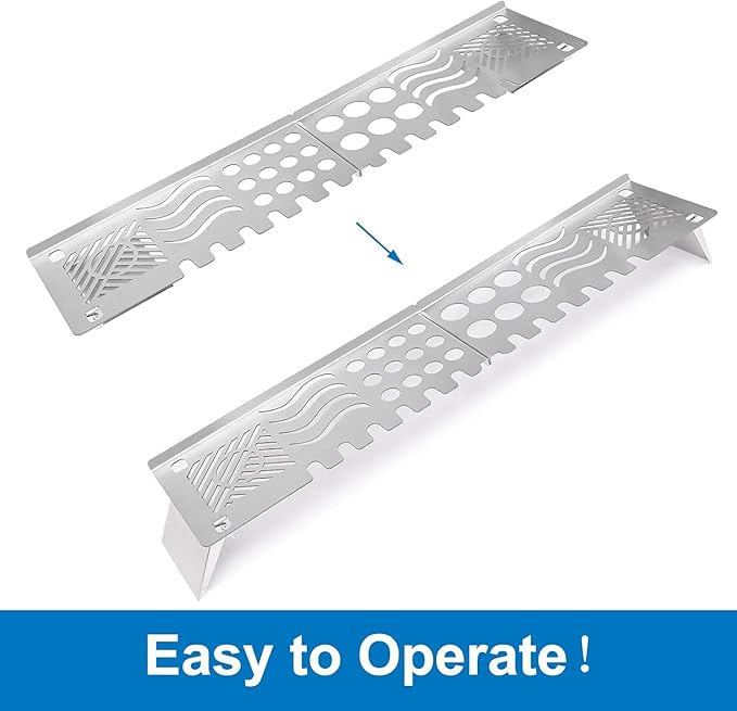 Utheer Warming Rack for Blackstone 36 Inch with/Without Hood Griddle Series, Griddle Warming Rack for Blackstone Airfryer/Rangetop 1923 1825 1554 1984, Stainless Steel Blackstone Griddle Warming Rack
