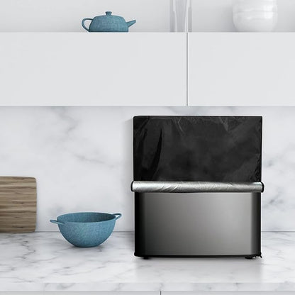Bitubi Upright Freezers Cover,Outdoor Refrigerator Cover,– Waterproof, Dustproof, Sun-Proof, 20" W x 20" D x 21" H. Suitable for most 1.1 Cubic Compact Mini Freezer on market (Black)