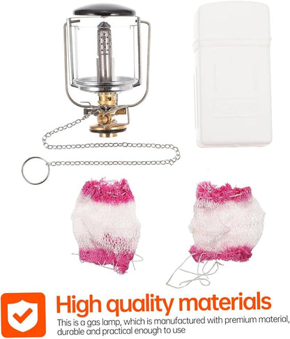 Milisten Gas Camping Lamp Warm Light Portable Outdoor Lantern for Tents Waterproof Camping Lighting Tool