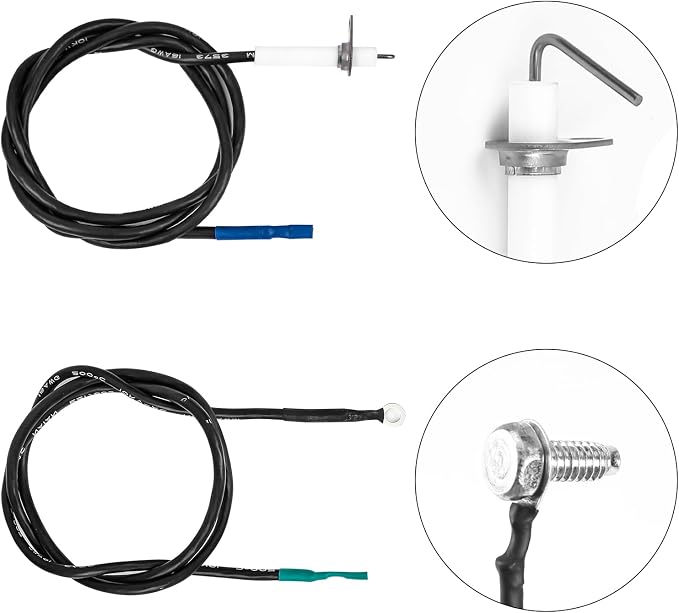Uniflasy 67532 Grill Igniter Kit for Weber Genesis II 330/335 Repair Parts | For 2016+ E/S/SE/CSE trims; includes module, switch, 4 electrodes, wires and hardware. Check serial; not older Genesis or LX.
