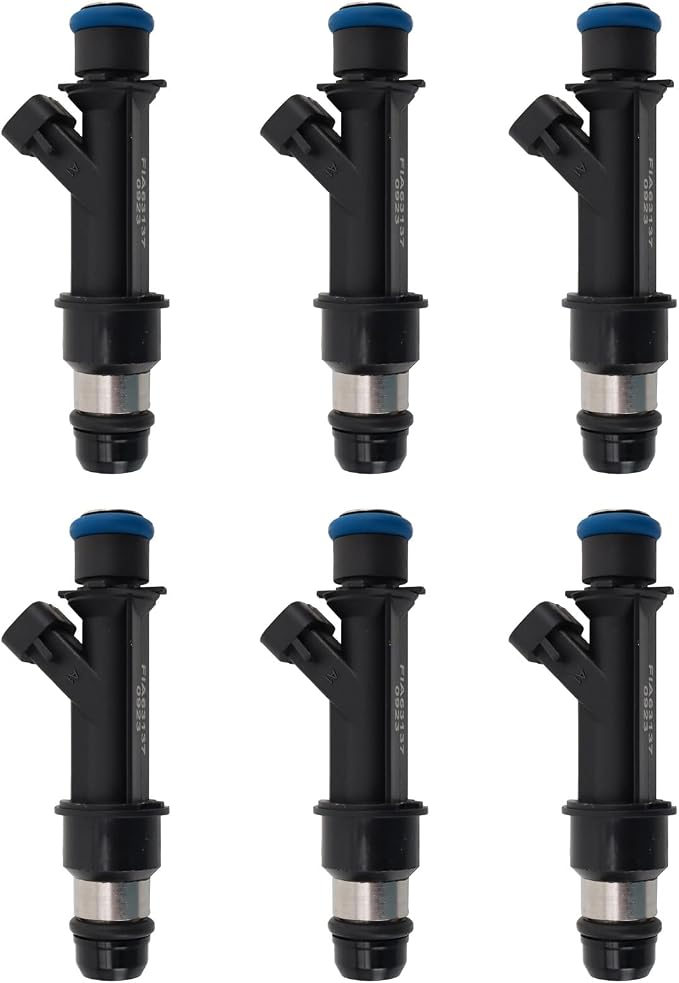 TRQ Fuel Injector Set | For 2008 Chevrolet Colorado 2008-2009 Trailblazer GMC Canyon Envoy Isuzu Ascender 2006 i-280 Saab 9-7x