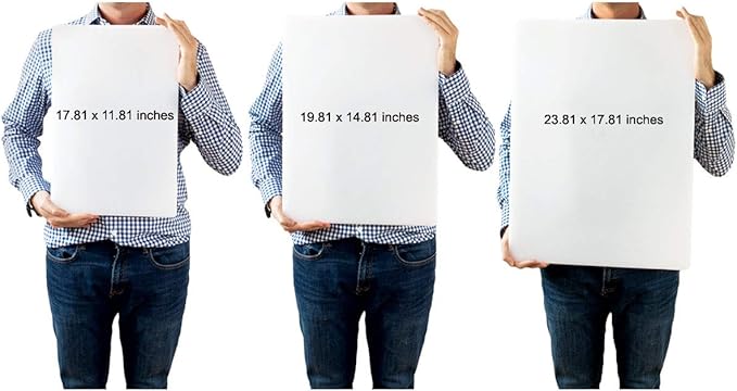 Thirteen Chefs Extra Large 24 x 18 Red Cutting Board - HDPE Plastic, 1/2" Thick Poly for Commercial Restaurant Kitchens, NSF Stamped