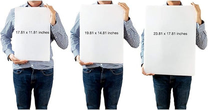 Thirteen Chefs Extra Large 24 x 18 Red Cutting Board - HDPE Plastic, 1/2" Thick Poly for Commercial Restaurant Kitchens, NSF Stamped