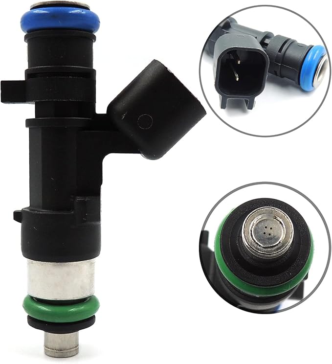 HiSport Fuel Injector 1PC 0280158028 04591986AA Compatible with Chrysler 05-10 300 V6 2.7L 3.5L