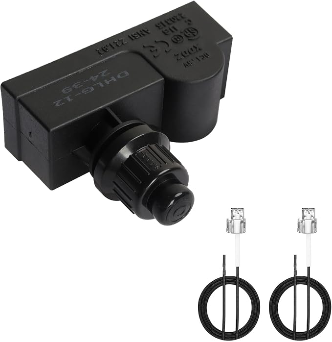 DHLG-12 2-Outlets Grill Igniters for CharbroilElectronic Ignition Module Replacement Kit w/Wires forCharbroil Surefire Ignition Systems