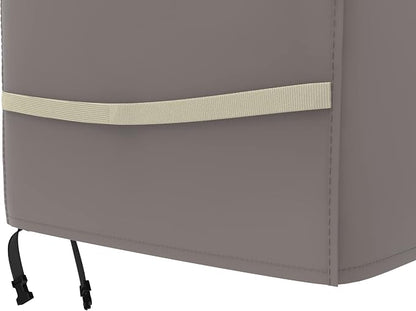 ATYARD 30-inch Outdoor Cover for Keter Unity (Small) Portable Table - UV Resistant, Breathable, All Weather (30" L x 24" W x 32" H) Brown