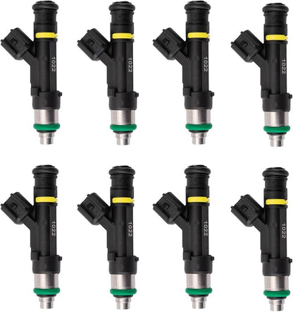 TRQ Fuel Injector Set | For 2007-2008 Ford F-150 2008-2010 F-250 Super Duty F-350 Super Duty 2008 Lincoln Mark LT