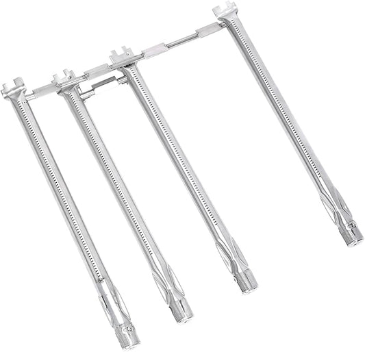 Spirit e330 Burner Tube Set for Weber Spirit 330, Spirit 335, Spirit 300 Series Grills with Front Mounted Control Knobs, 69787 Grill Burner Tubes, 18 Inch Grill Burner for Weber Spirit Grill Parts