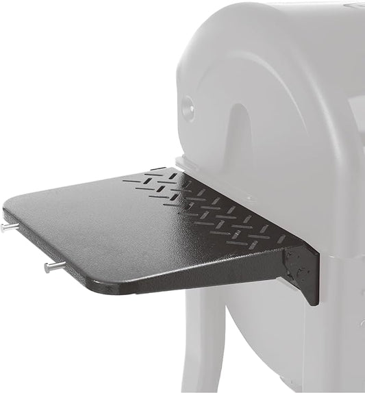 DELSbbq Side Table for Weber Searwood 600/600XL Pellet Grills,Heavy-Duty BBQ Prep Station Folding Side Table for Weber Searwood 600 Accessories
