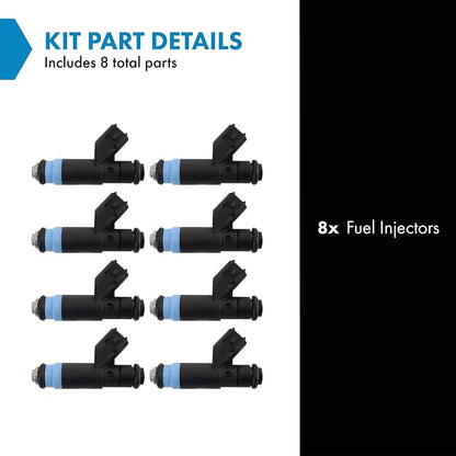 TRQ Fuel Injector Set | For 2003 Dodge Ram 1500 2500 3500