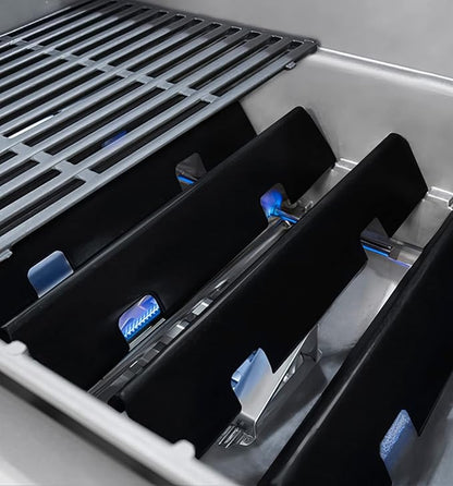 Grill Replacement Parts for Weber Spirit II 300 Series, GS4 Spirit II E310 E320 E330 S310 S320 S330 68950 (Front-Mounted Control), 15.3" Flavorizer Bars 7636 and 18" Burner Tubes Set 69787