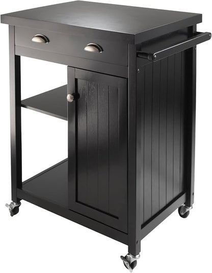 Winsome Timber Kitchen, Black