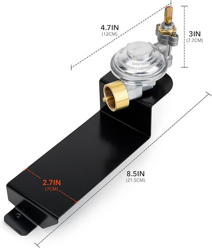 Stanbroil Gas Grill Valve Regulator for Weber Q2000 and Q2200 Series - Replacement Parts for Weber 64865