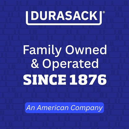 DURASACK 22-Gallon Zipper Top Heavy Duty Storage Tote Bags, 4-Pack, Gray | Rugged Woven Polypropylene Moving Bag, Reusable Self-Standing Design, Holds up to 500 Pounds