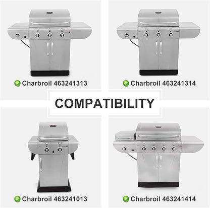 Grill Parts Kit Compatible with Charbroil 463241013 463241314 463241313 463241413 463241414 466241313 466241013 466241413 Replacement Parts