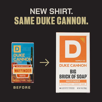 Duke Cannon Big Brick of Soap for Men – 3 Pack Variety | 10 oz Each | Triple Milled Bar Soaps | Long-Lasting | Natural Oils | Mens Bar Soap Set