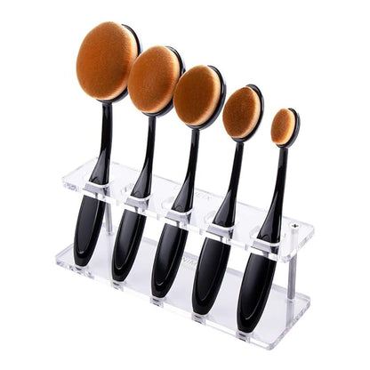 UNIMEIX 5 Pack Blending Brush for Card Making Crafting Ink Blender Brushes Set Tool Paper Background Brush Drawing Scrapbooking & Stamping Supplies (Brown)