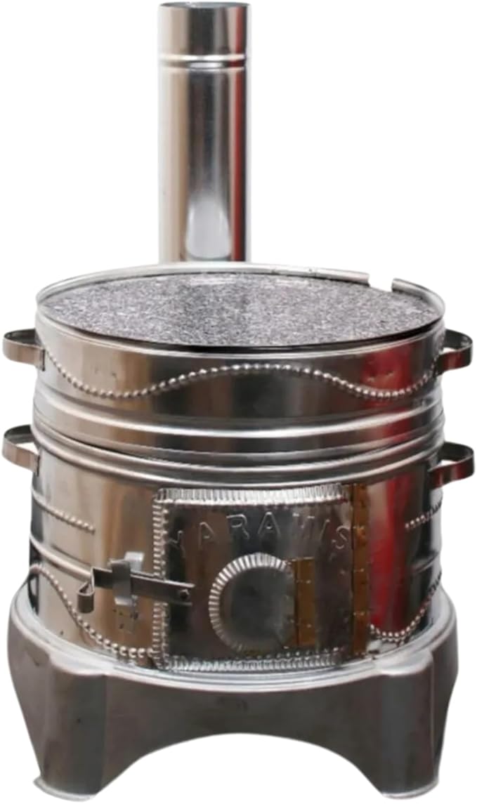 Marble Granite Outdoor Camp Stove with Oil Drainage