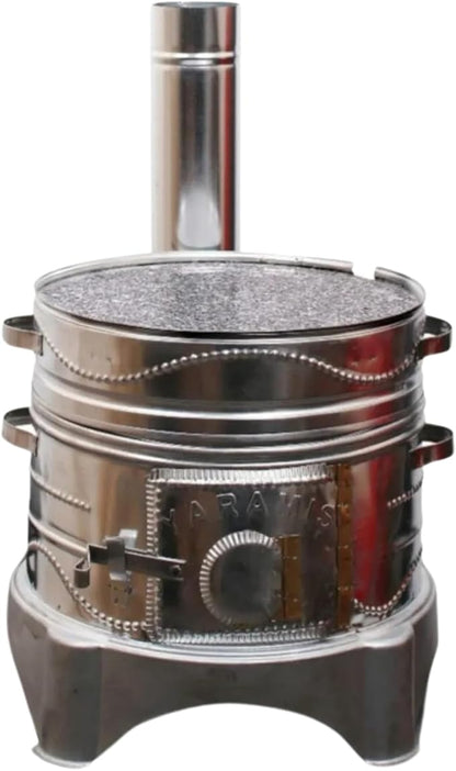 Marble Granite Outdoor Camp Stove with Oil Drainage