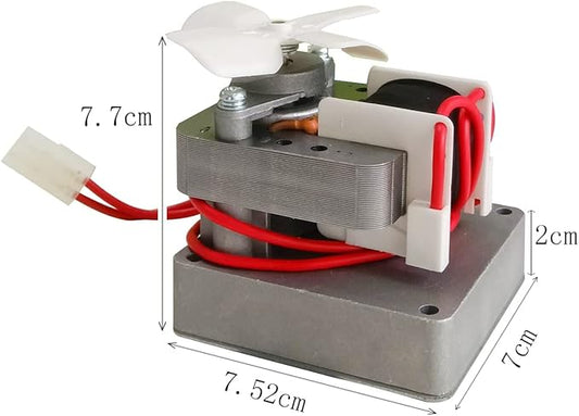 Replacement Auger Motor Parts， Compatible with Traeger, Pit Boss, Camp Chef Wood Pellet Grills Smokers, AC120V 60Hz 2 Pole Universal Feeding Gear，2.0RPM Auger Motor