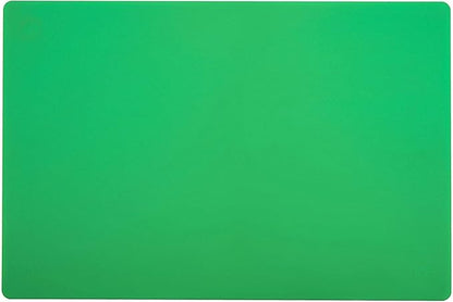 Thirteen Chefs Extra Large 24 x 18 Black Cutting Board - 1/2" Thick HDPE Plastic for Restaurants and Professional Kitchens