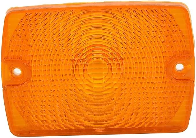 Front Grill Indicator Lights Smoked Amber for Jeep for wrangler YJ 1987-1995 Corner Lamp Replacement