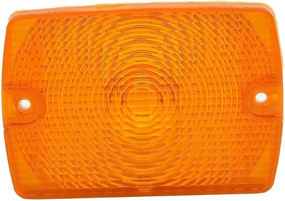 Front Grill Indicator Lights Smoked Amber for Jeep for wrangler YJ 1987-1995 Corner Lamp Replacement