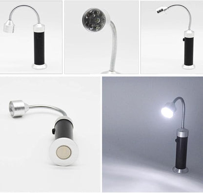 Grill Light Set, Grill Lights with Magnetic Base Flexible Gooseneck LED BBQ Lights with Storage Box for Grilling Camping 2 Pack