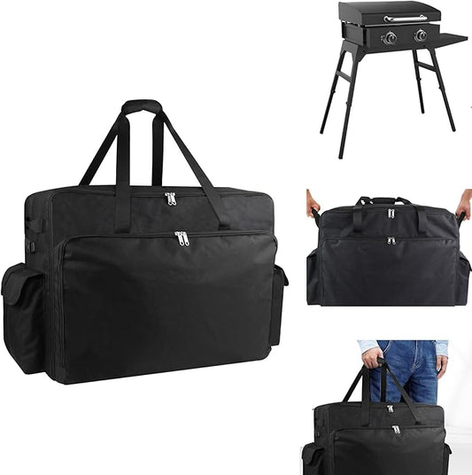 WOMACO 22 inch Griddle Carry Bag for Blackstone 17 & 22 Griddle with Hood Lid and Stand, Water-Resistant Outdoor Griddle Bag Case
