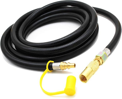 MENSI 12FT Low Pressure 1/4" Quick Connect Disconnect Plug RV Trailer Propane Extension Hose Hook Up𝐂𝐨𝐥𝐞𝐦𝐚𝐧 𝐑𝐨𝐚𝐩𝐓𝐫𝐢𝐩 𝐒𝐞𝐫𝐢𝐞𝐬 𝐋𝐗𝐄, 𝐋𝐗 𝐏𝐨𝐫𝐭𝐚𝐛𝐥𝐞 𝐆𝐫𝐢𝐥𝐥 𝐎𝐍𝐋𝐘