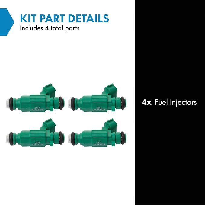 TRQ Fuel Injector Set | For 2003-2006 Nissan Sentra