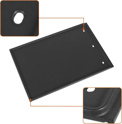56425 Cast Iron Reversible Griddle for Rogue 425 625 and Freestyle Model Grills, Griddle Insert Replacement Parts for Napoleon Grill Accessories, Barbecue Nonstick Cast Iron Plate