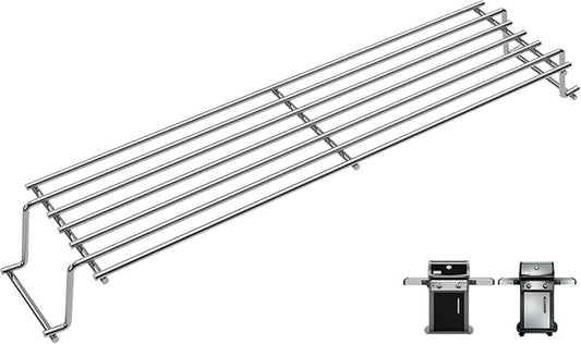 69866 Warming Rack for Weber Spirit 200 Grill Parts 7640, Replacement Parts for Weber Spirit E210 S210 E215 E220 S220, Spirit E-210 Classic, for Weber Spirit Grill Accessories 46010074,Stainless Steel